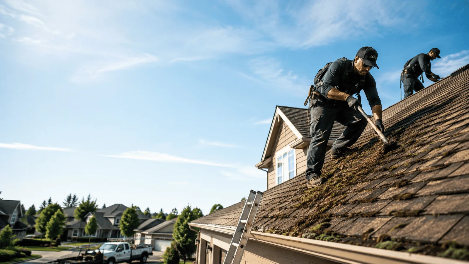 Roof Moss Removal in Owings, MD near me